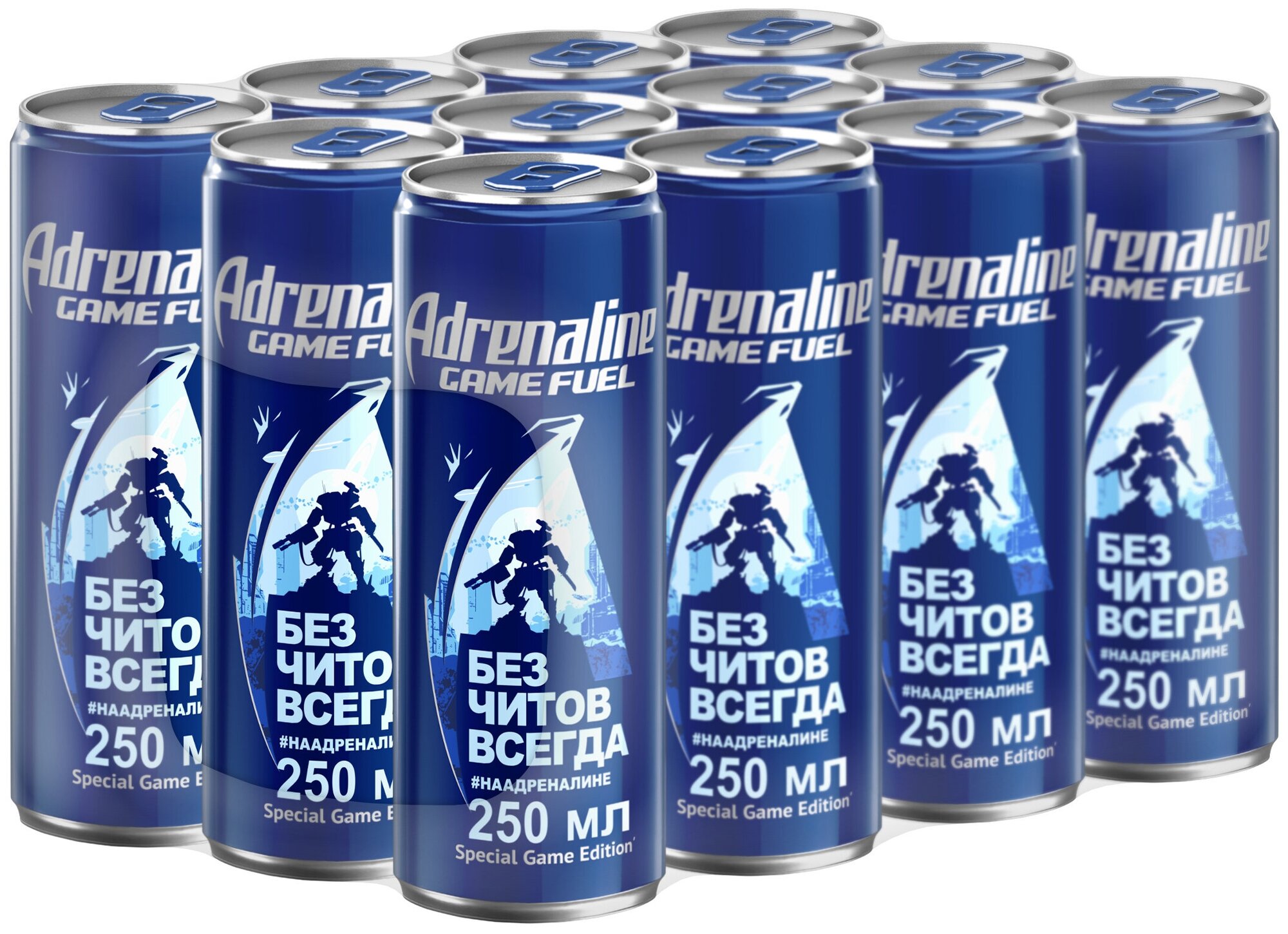 Энергетик Adrenaline Rush game fuel