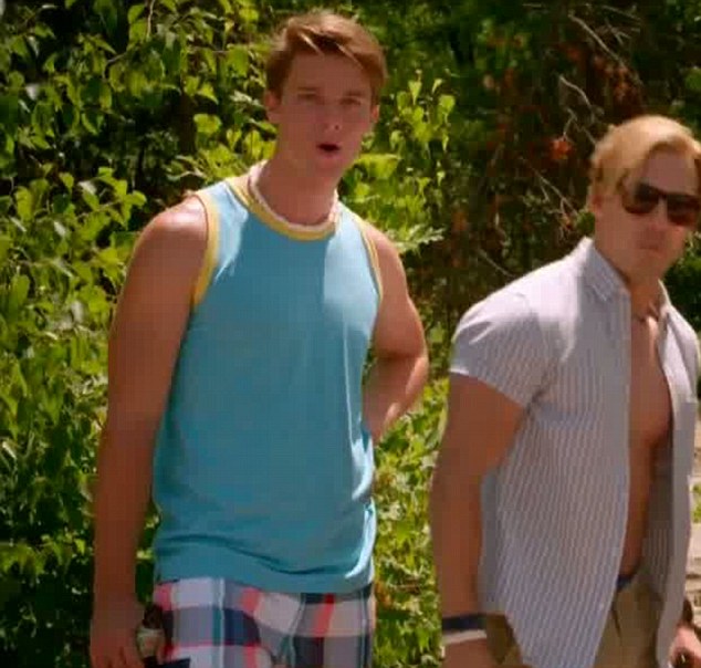 Frat Boy Grown Ups 2 Patrick Schwarzenegger All Grown Up In Grown Ups 2