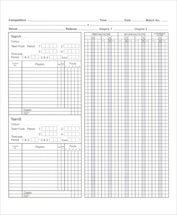 Printable Lacrosse Stat Sheet Template Printable Lacrosse Stat Sheet Template