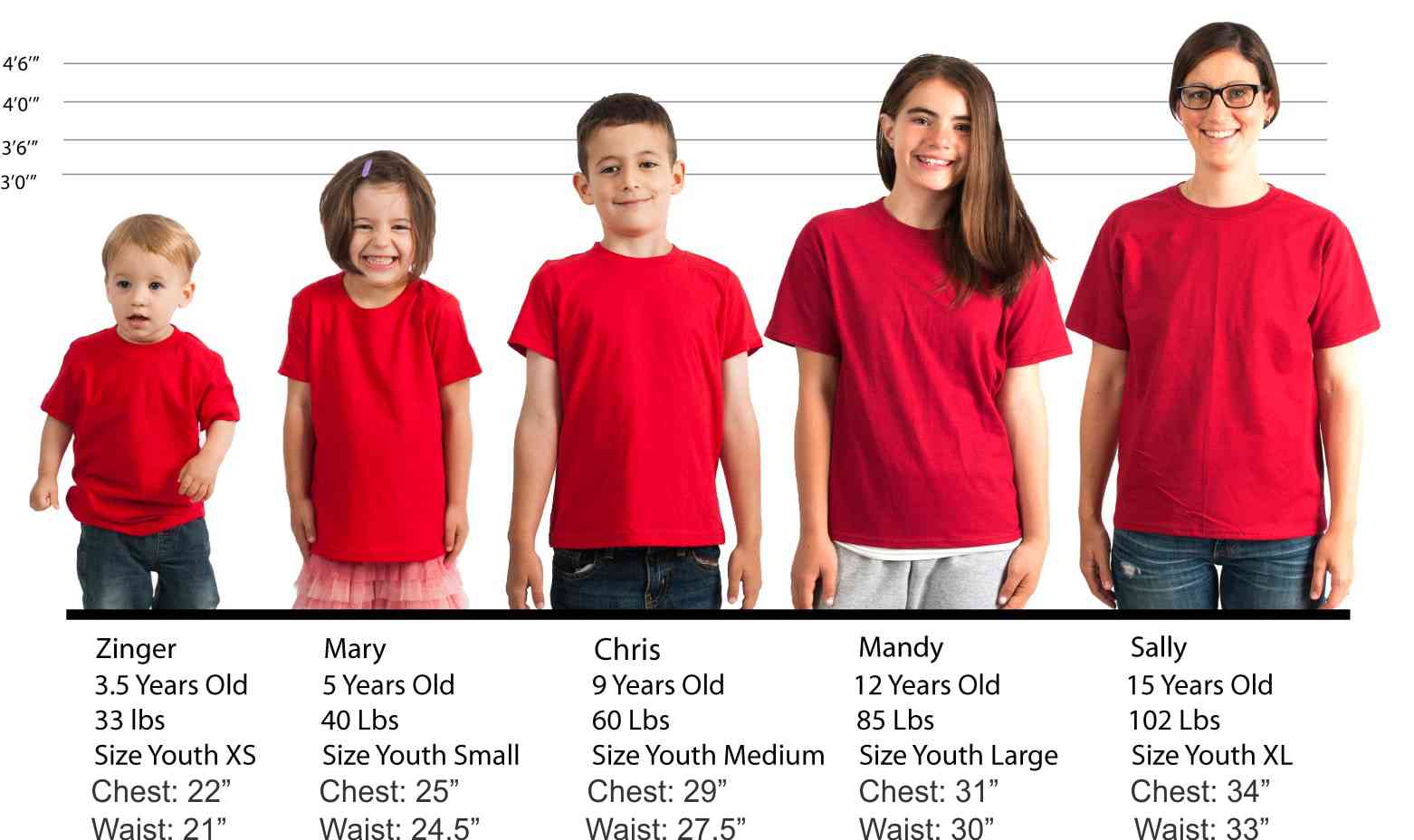 Youth xs t shirt size: Youth Apparel Size Chart | Tactics