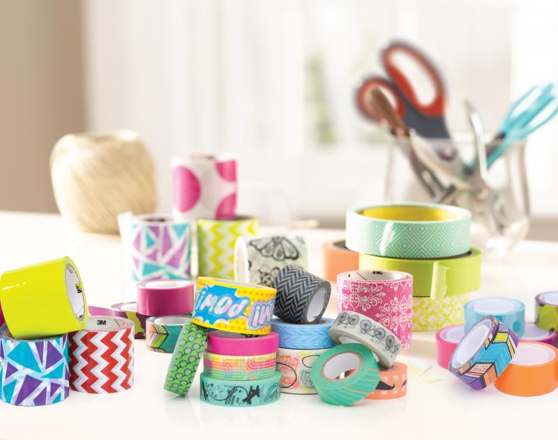 Add Pizzazz to DIY Crafts With This Colorful Tape. Make Your Projects Pop With These Decorative Fabric Tapes