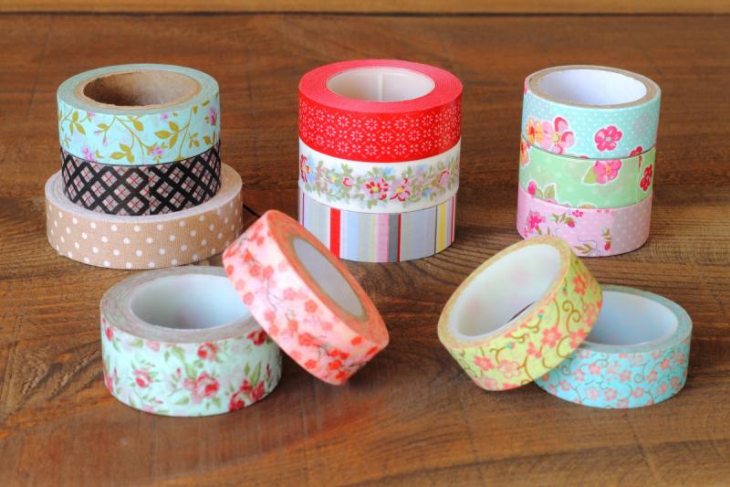 Add Pizzazz to DIY Crafts With This Colorful Tape. Make Your Projects Pop With These Decorative Fabric Tapes
