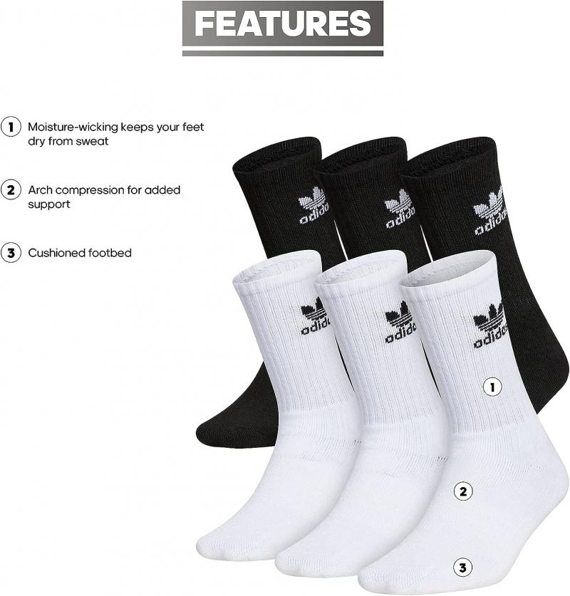 Adidas Trefoil Crew Socks: How to Choose the Perfect Pair for All-Day Comfort