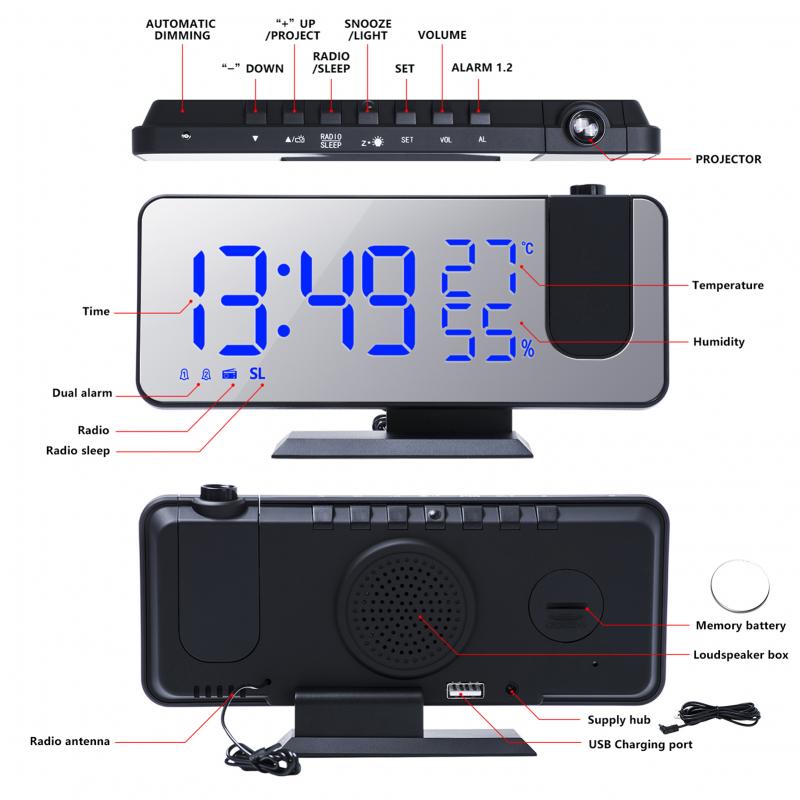 Amazing La Crosse Projection Alarm Clocks To Light Up Your Mornings. 13 Intriguing Facts You Didn