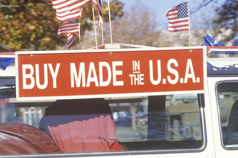 Apparel made in the USA  Buy American and support local jobs and suppliers