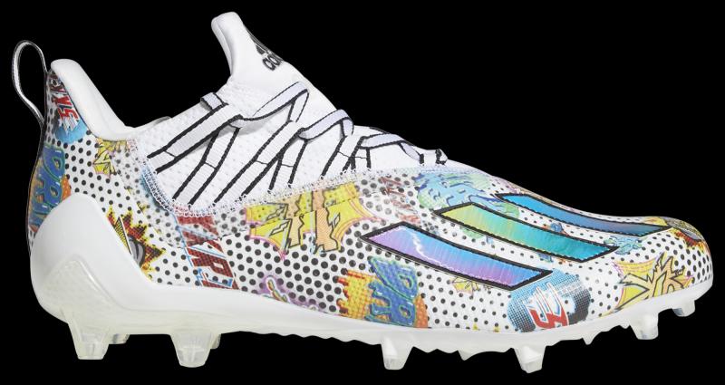 Are These The Most Eye-Catching Football Cleats. Unforgettable Adidas Adizero 11 Cartoon Cleats