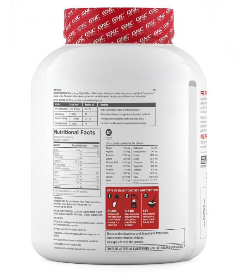 Are You Choosing The Best Whey: The Must-Know Facts About GNC Performance 100 Whey Protein