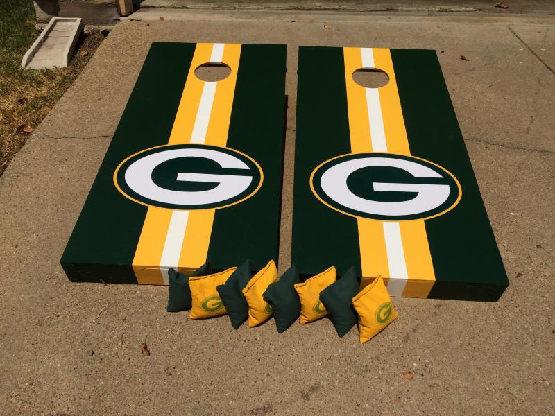 Are You Ready To Up Your Cornhole Game This Year. Score With These 15 Must-Have Green Bay Packers Cornhole Bags