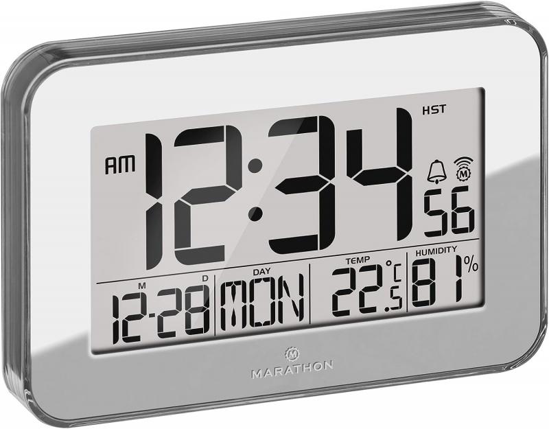 Are You Seeking The Ultimate Digital Wall Clock. Try This Jumbo Atomic Option