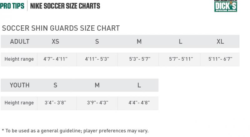 Are You Selecting the Right Shin Guards for Soccer: A Complete Nike Size Chart Guide