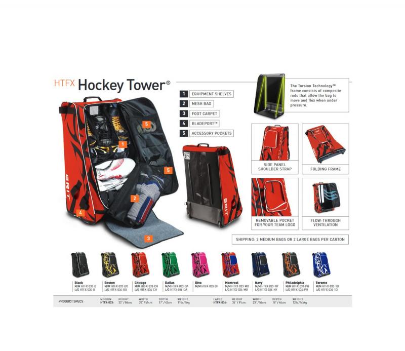 Are You Still Using Just Any Hockey Bag. The 15 Best Features of Grit Tower Bags Will Change Your Mind