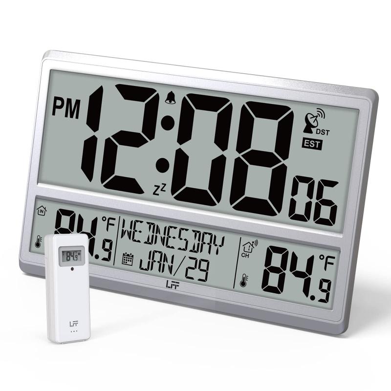 Atomic Wall Clocks With Temp & Humidity: Discover the Top Features You Should Look For