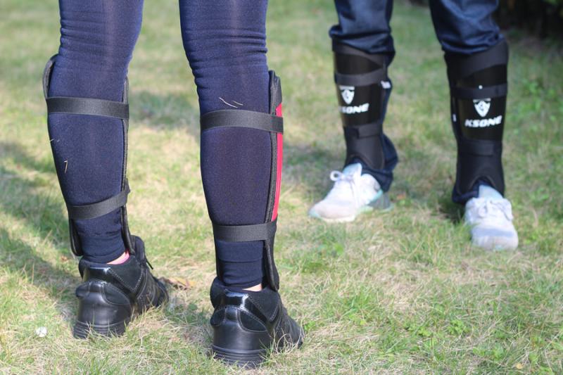 Best Way to Wear Shin Guards for Field Hockey This Year: Slip-Resistant Socks Over Guards Provide Ultimate Ankle Support