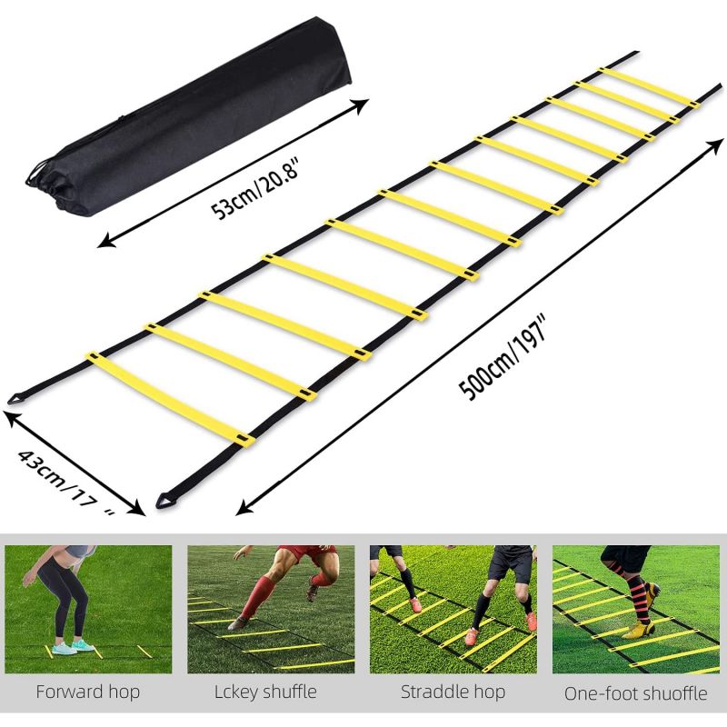 Boost Agility Footwork and Conditioning with Nikes Versatile Ladders