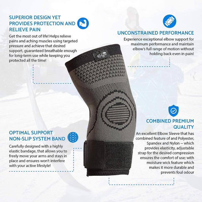 Boost Performance Without Pain: 15 Ways To Utilize An Elbow Compression Sleeve