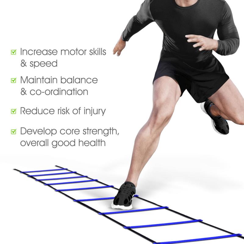 Boost Sports Performance With This Must-Have Training Tool: Discover the Benefits of Using An Agility Ladder for Speed and Coordination