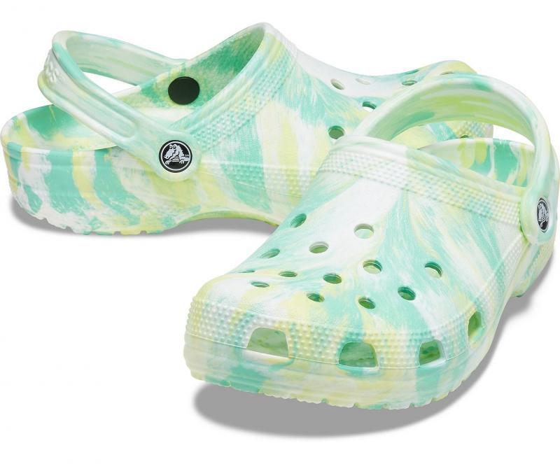 Breathtaking Yet Practical. New Marbled Crocs Redefining Comfort