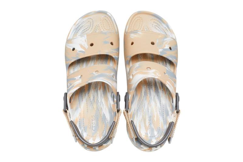 Breathtaking Yet Practical. New Marbled Crocs Redefining Comfort