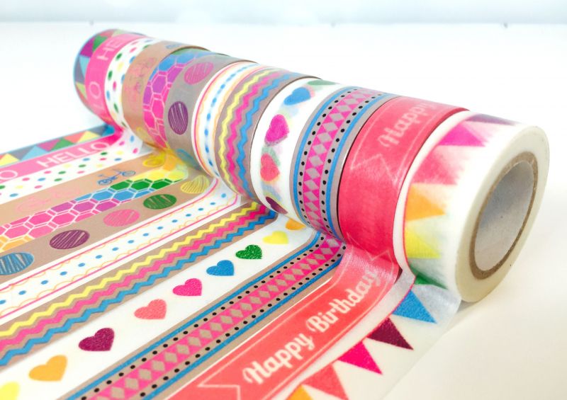 Brighten Up Your Life and Projects with Colorful Cloth Tape