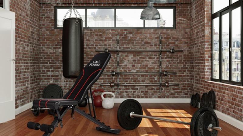 Build Muscle Fast at Home: This Olympic Weight Bench Transforms Any Space into a Home Gym