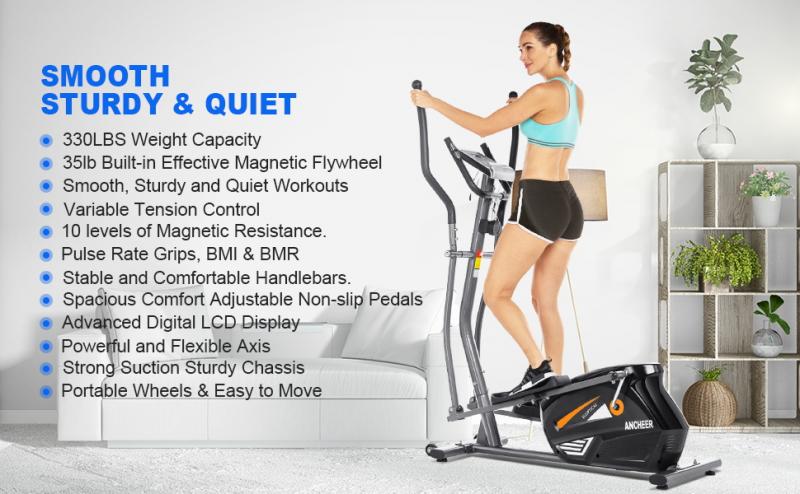 Burn Calories in Half the Space. Inmotion Compact Elliptical Pros & Cons