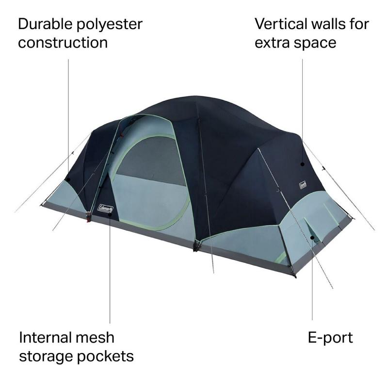 Camp In Comfort All Year Round: Must-Have Features Of The Coleman Skydome Tent With Screen Room