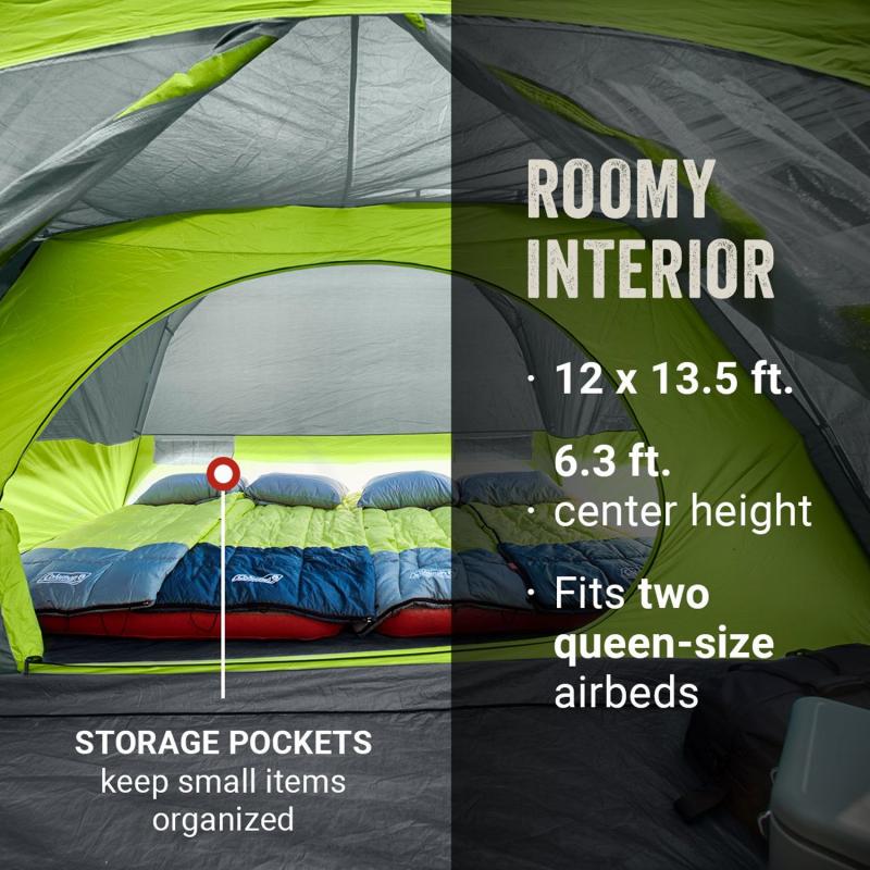 Camp In Comfort All Year Round: Must-Have Features Of The Coleman Skydome Tent With Screen Room