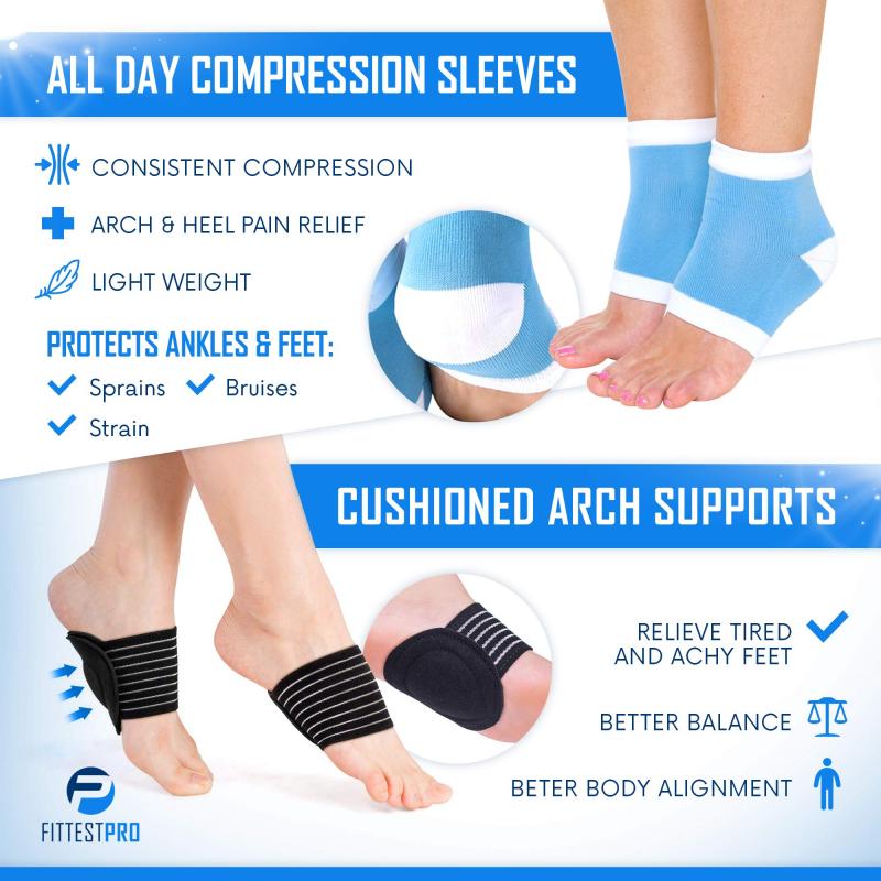 Can a Plantar Fasciitis Sleeve Relieve Your Foot Pain. McDavid Offers Solutions