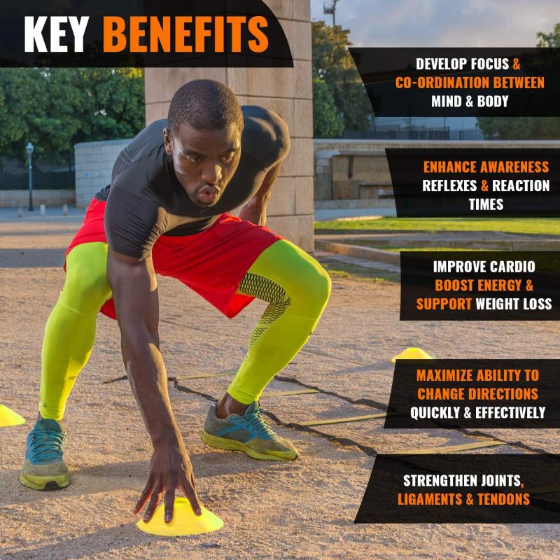 Can These 2 Nike Equipment Help Develop Faster Footwork: Master Ladder Drills & Footwork Speed Training