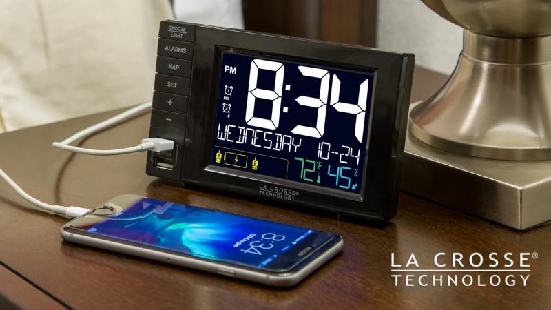 Can These Genius La Crosse Technology Clocks Wirelessly Charge Your Phone And Wake You Up In Time: 15 Must-Know Features Of The Ultimate Alarm Clocks