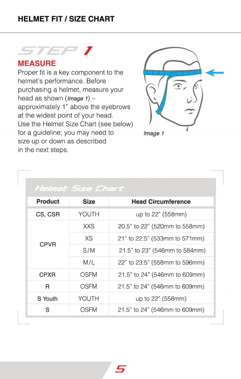 Cascade Helmet Sizing Guide Find the Perfect Fit for Your Lacrosse Head