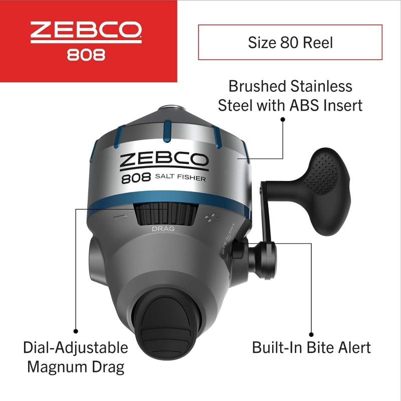 Catch More Saltwater Fish With This Zebco Combo: The Best 808 Saltwater Spinning Set Up Guide