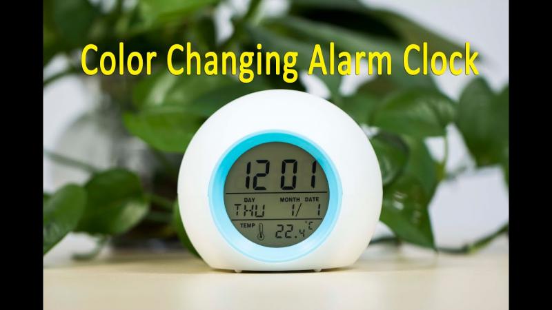 Color Changing Alarm Clocks: Why You Need One of These Amazing Clocks in Your Bedroom