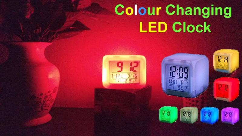 Color Changing Alarm Clocks: Why You Need One of These Amazing Clocks in Your Bedroom