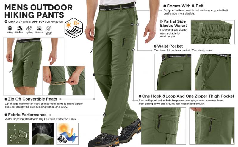 Columbia Hiking Pants With Zip-Off Legs: The Top 14 Features You