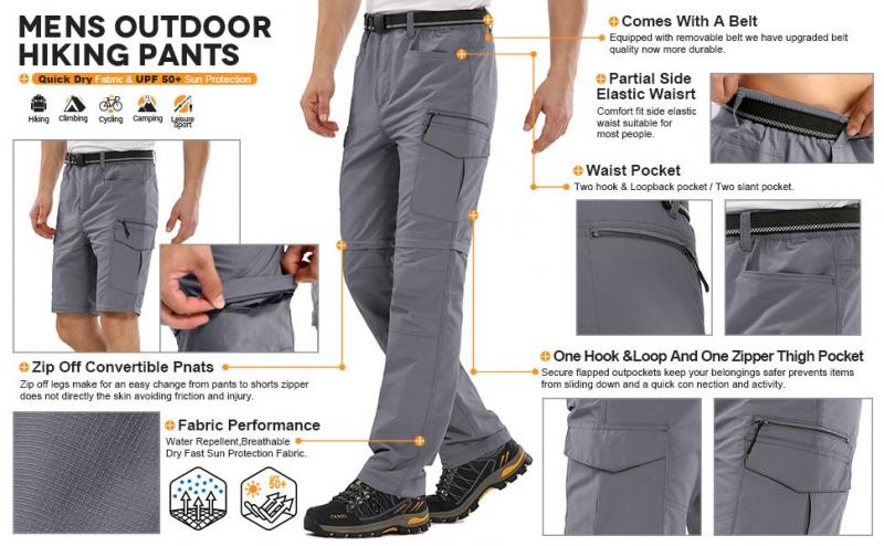 Columbia Hiking Pants With Zip-Off Legs: The Top 14 Features You
