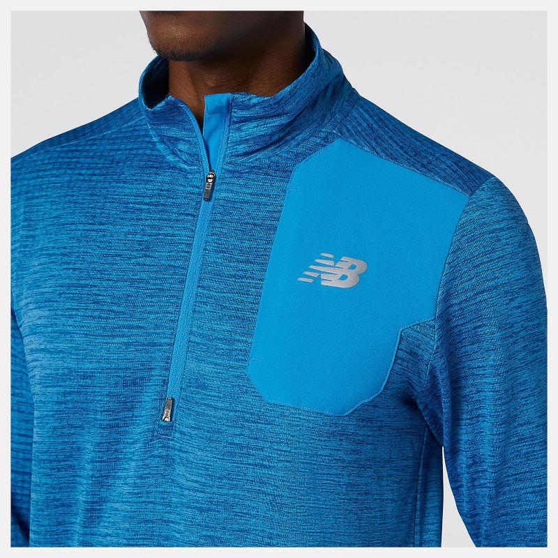 Comfort Warmth and Softness  Why the New Balance Heat Grid Half Zip is a MustHave for Active Cold Weather Adventures