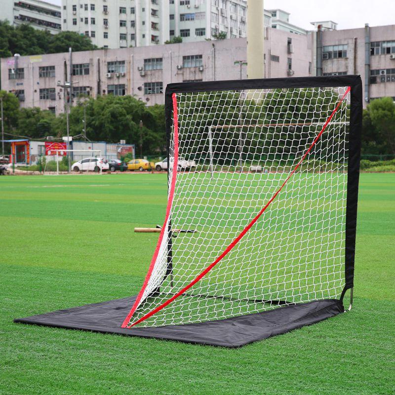 Could This Mobile Lacrosse Cage Take Your Backyard Practice to the Next Level. The Rage Cage Portable Lacrosse Goal Net You Need