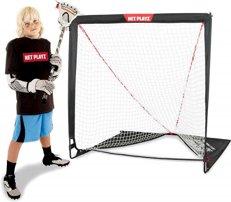 Could This Mobile Lacrosse Cage Take Your Backyard Practice to the Next Level. The Rage Cage Portable Lacrosse Goal Net You Need