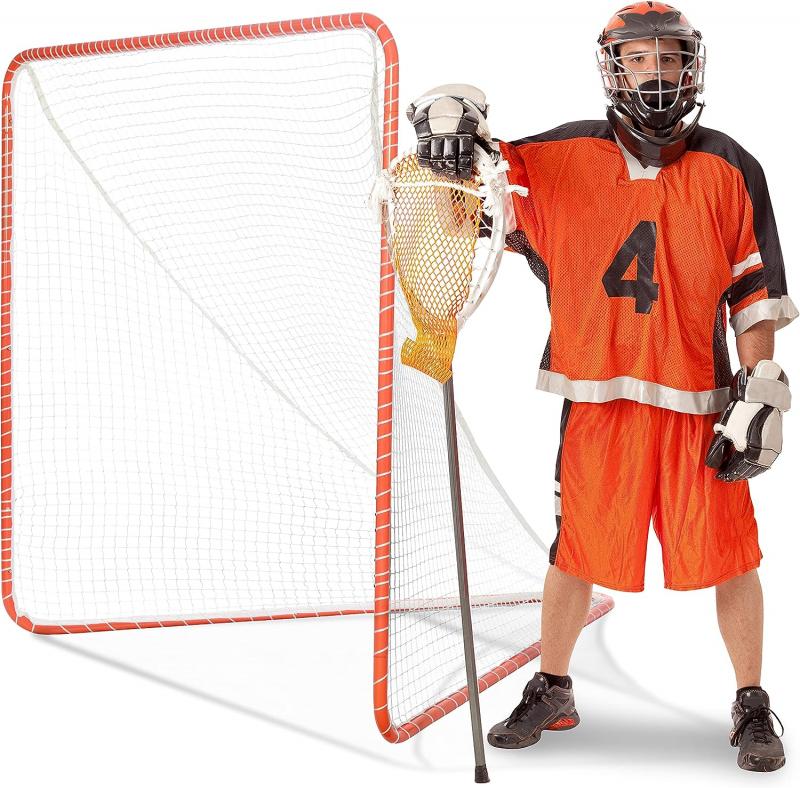 Could This Mobile Lacrosse Cage Take Your Backyard Practice to the Next Level. The Rage Cage Portable Lacrosse Goal Net You Need