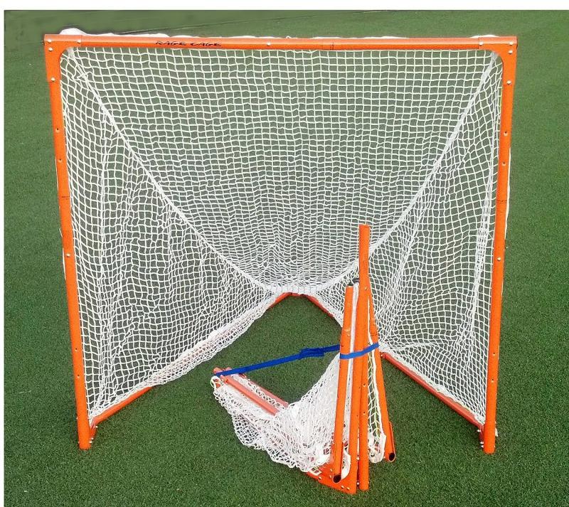 Could This Mobile Lacrosse Cage Take Your Backyard Practice to the Next Level. The Rage Cage Portable Lacrosse Goal Net You Need