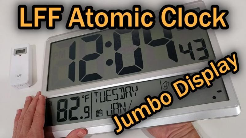 Could This Solar Powered Clock Change The Way You Tell Time: Discover The Benefits Of Owning A Solar Atomic Wall Clock