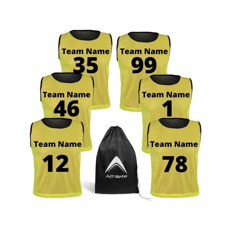 Create Customized Lacrosse Team Pinnies for an Engaging Look