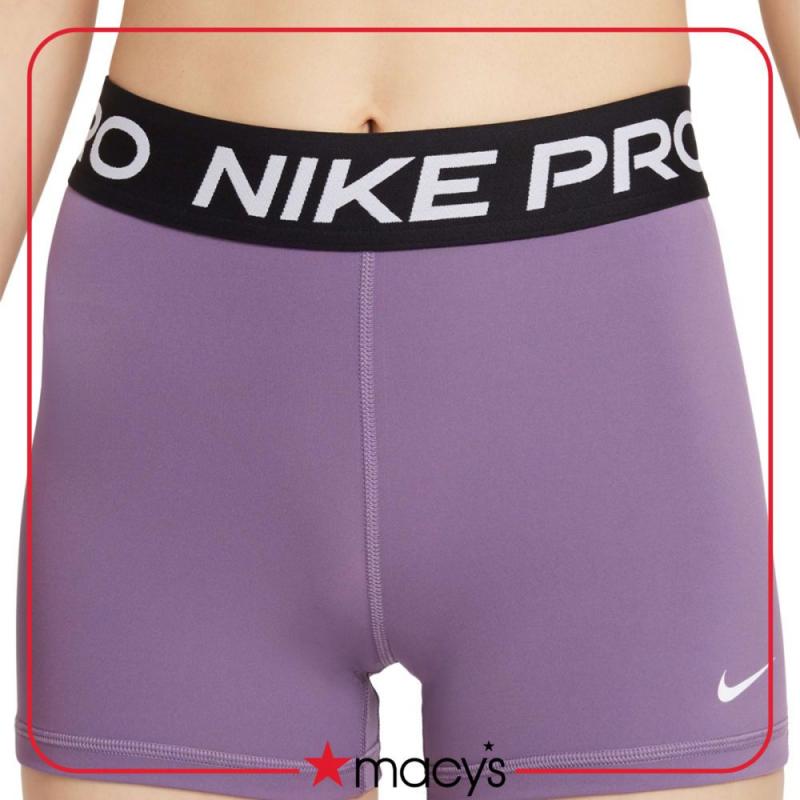 Curious About Purple Nike Pro Spandex. Here