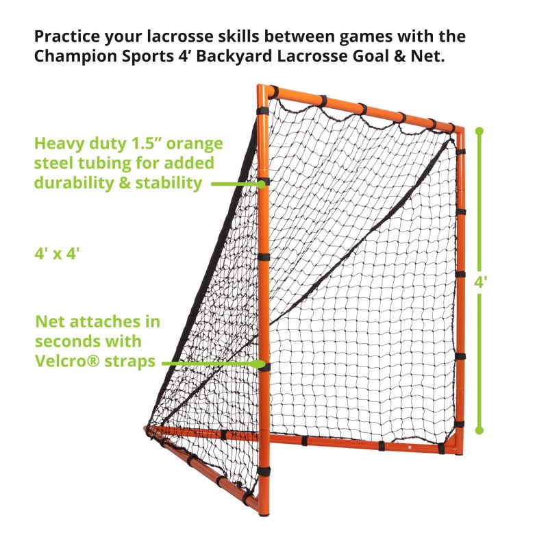 Customizable Lacrosse Goal Nets For Better Play