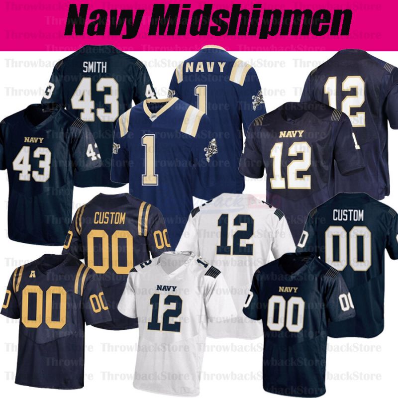 Customizable Navy Lacrosse Apparel for Midshipmen Fans