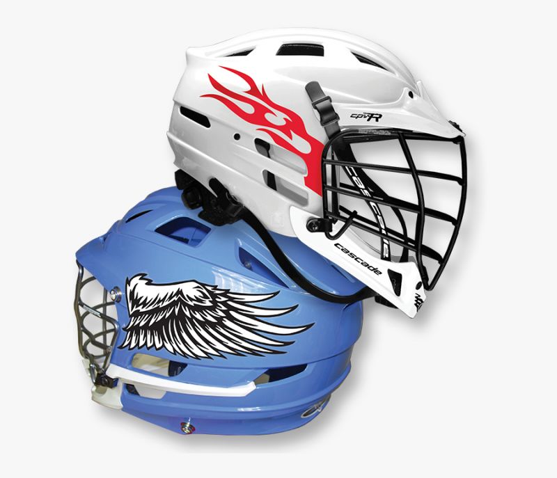 Customize Your Lacrosse Helmet With Cool Decal Sets