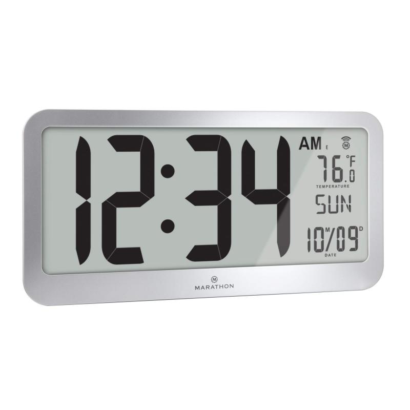 Discover The Best Atomic Digital Wall Clock: 4 Time Zones Made Easy
