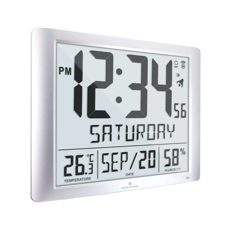 Discover The Best Atomic Digital Wall Clock: 4 Time Zones Made Easy