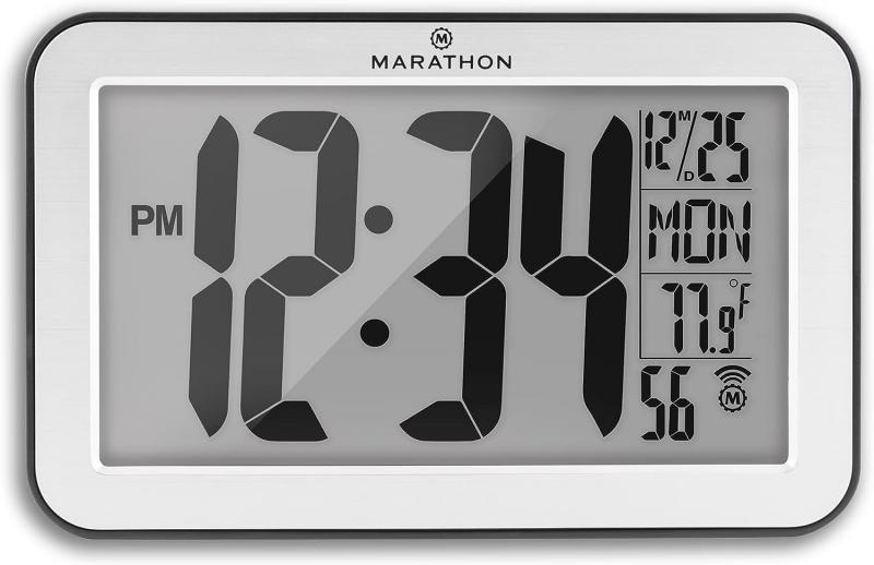 Discover The Best Atomic Digital Wall Clock: 4 Time Zones Made Easy